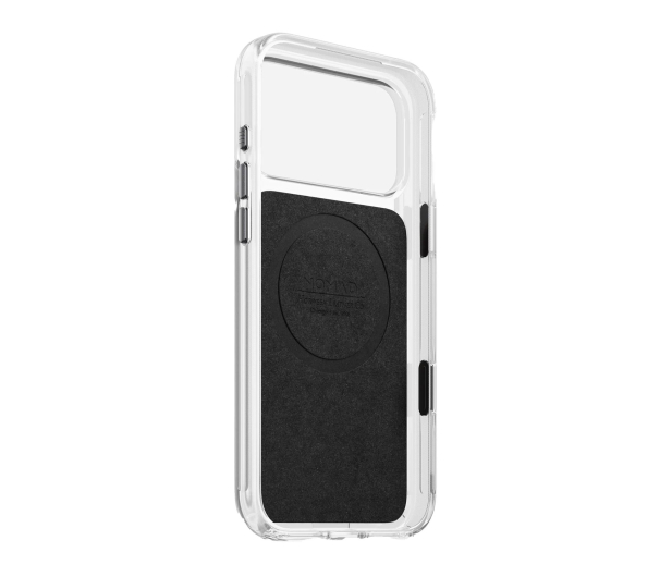 Nomad Clear Leather Case do iPhone 18 Pro / 17 Pro MagSafe (black) - 1586599 - zdjęcie 4